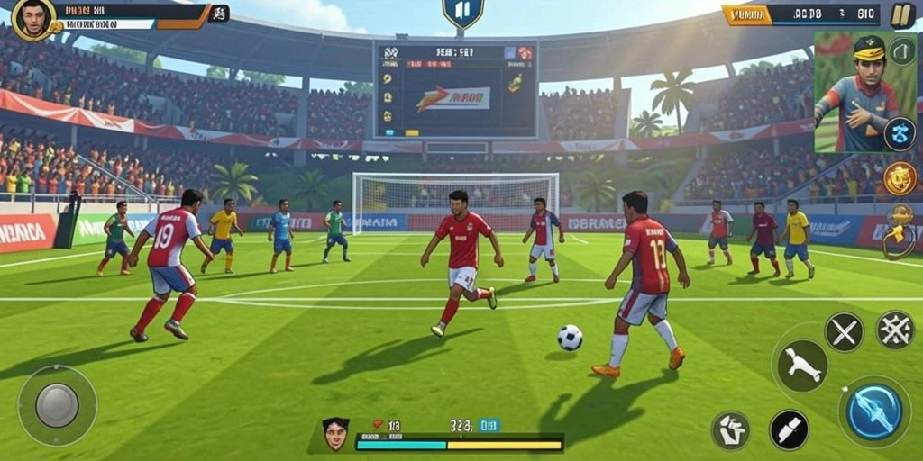 Tampilkan layar utama dengan berbagai pilihan permainan slot.