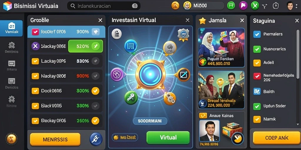 Tampilan antarmuka yang menarik dan mudah digunakan.