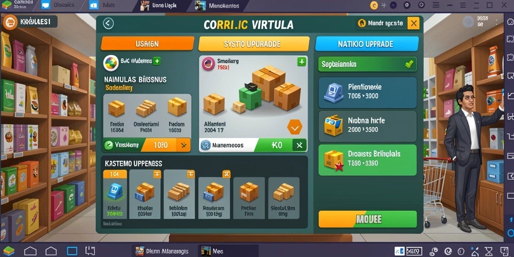 Tampilan antarmuka utama yang user-friendly.
