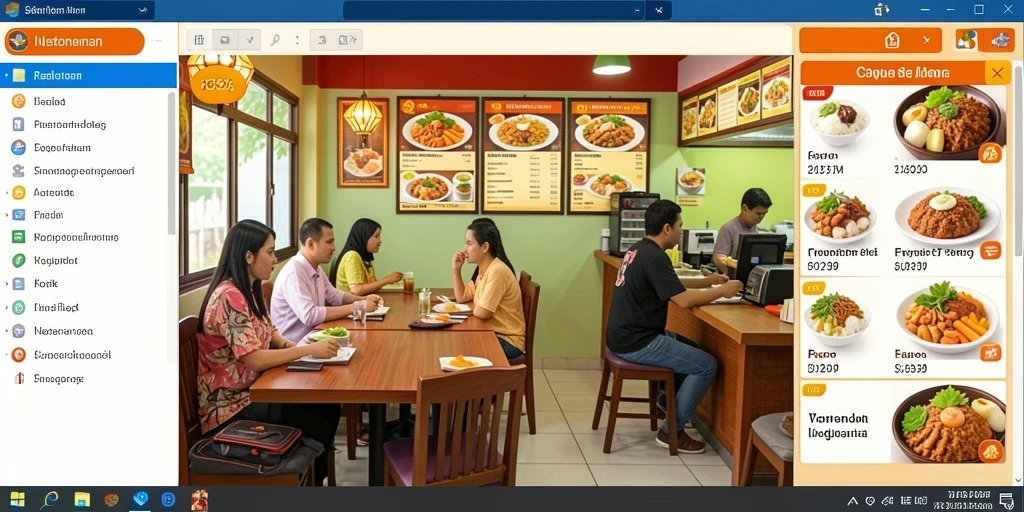 Tampilan antarmuka aplikasi KASTOTO yang menarik.