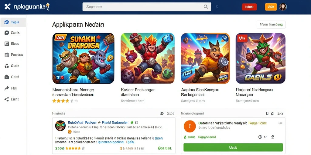 Tampilan antarmuka yang modern dan mudah dinavigasi.