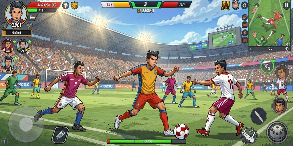 Tampilan grafis yang menawan dan menarik.