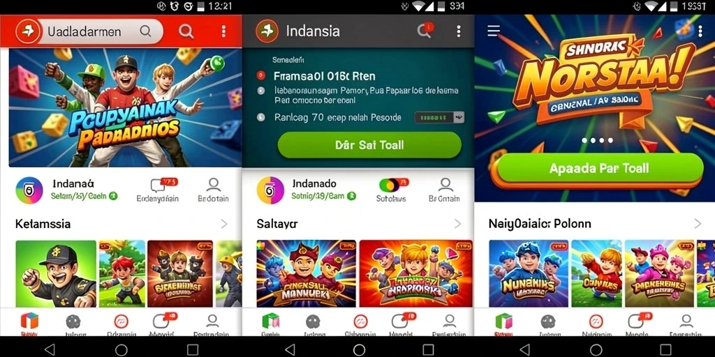 Tampilan antarmuka yang intuitif dan menarik.