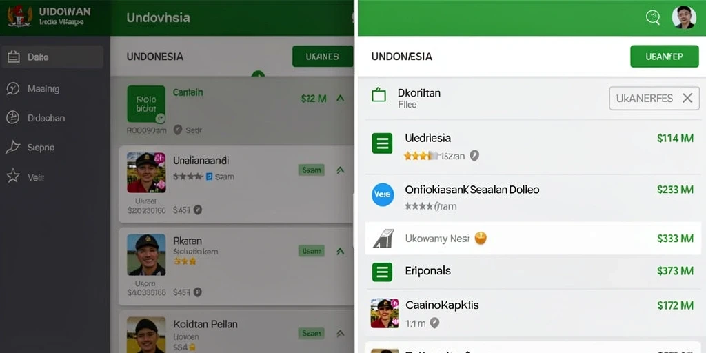 Tampilan antarmuka yang menarik dan ramah pengguna.
